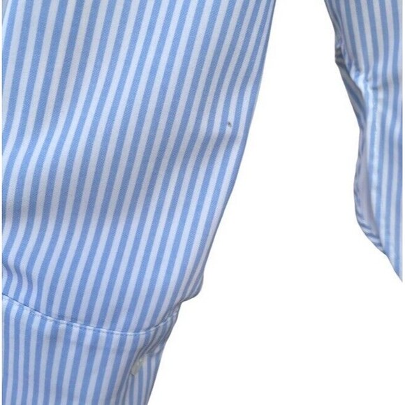 ONA by Yoon Chung Oversized Shirt Small Stripe Sustainable Italian Fabric Beachy - Picture 5 of 14